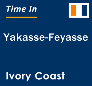 Current local time in Yakasse-Feyasse, Ivory Coast