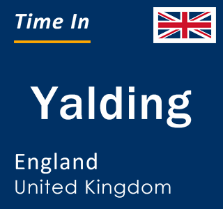 Current local time in Yalding, England, United Kingdom