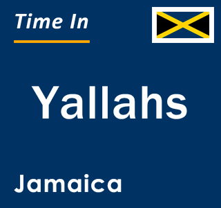 Current local time in Yallahs, Jamaica
