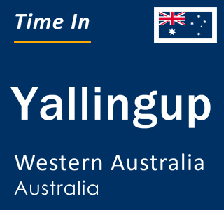 Current local time in Yallingup, Western Australia, Australia