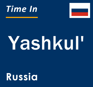 Current local time in Yashkul', Russia