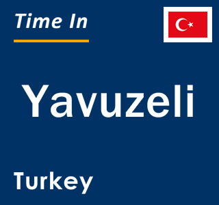 Current local time in Yavuzeli, Turkey