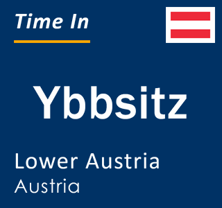 Current local time in Ybbsitz, Lower Austria, Austria