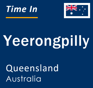 Current local time in Yeerongpilly, Queensland, Australia