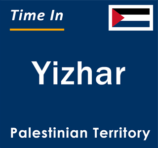 Current local time in Yizhar, Palestinian Territory