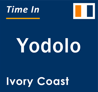 Current local time in Yodolo, Ivory Coast