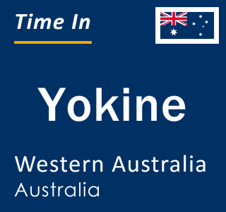 Current local time in Yokine, Western Australia, Australia