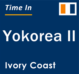 Current local time in Yokorea II, Ivory Coast