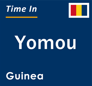 Current local time in Yomou, Guinea