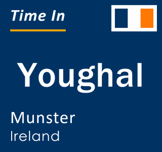 Current time in Youghal, Munster, Ireland