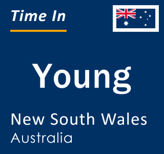 Current local time in Young, New South Wales, Australia