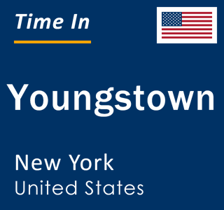 Current local time in Youngstown, New York, United States