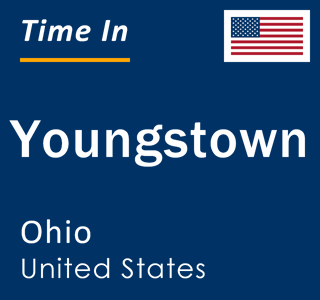 Current time in Youngstown, Ohio, United States