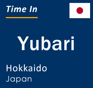 Current local time in Yubari, Hokkaido, Japan
