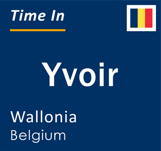 Current local time in Yvoir, Wallonia, Belgium
