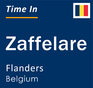 Current local time in Zaffelare, Flanders, Belgium