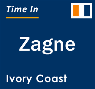 Current local time in Zagne, Ivory Coast