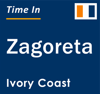 Current local time in Zagoreta, Ivory Coast