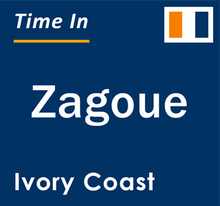 Current local time in Zagoue, Ivory Coast