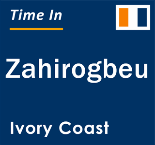 Current local time in Zahirogbeu, Ivory Coast