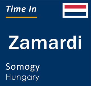 Current local time in Zamardi, Somogy, Hungary