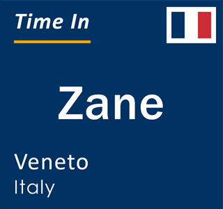 Current local time in Zane, Veneto, Italy