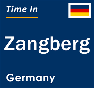 Current local time in Zangberg, Germany