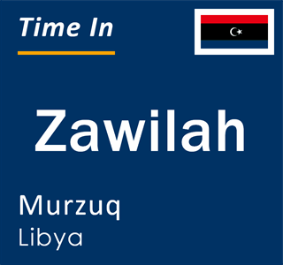 Current local time in Zawilah, Murzuq, Libya