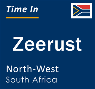 Current local time in Zeerust, North-West, South Africa