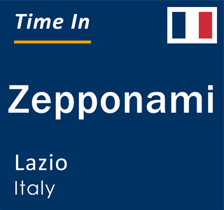 Current local time in Zepponami, Lazio, Italy