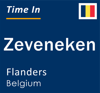 Current local time in Zeveneken, Flanders, Belgium