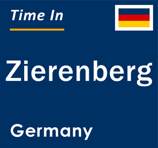 Current local time in Zierenberg, Germany