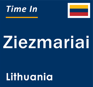 Current local time in Ziezmariai, Lithuania