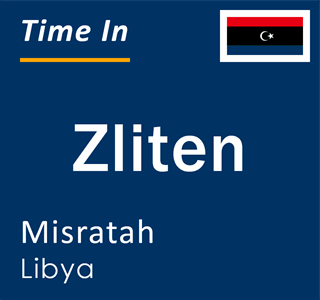 Current local time in Zliten, Misratah, Libya