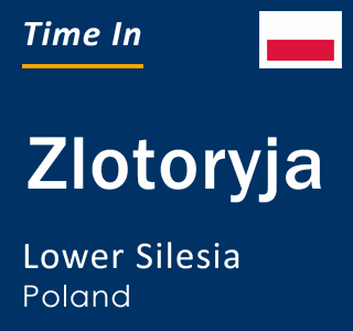 Current local time in Zlotoryja, Lower Silesia, Poland