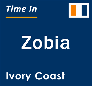 Current local time in Zobia, Ivory Coast