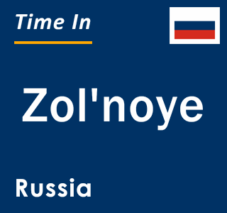 Current local time in Zol'noye, Russia