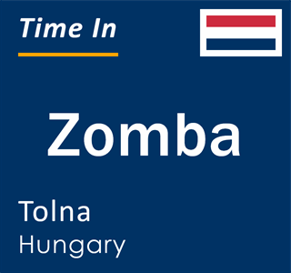 Current local time in Zomba, Tolna, Hungary