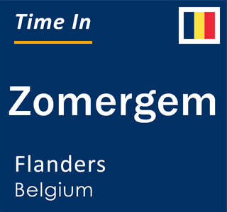 Current local time in Zomergem, Flanders, Belgium