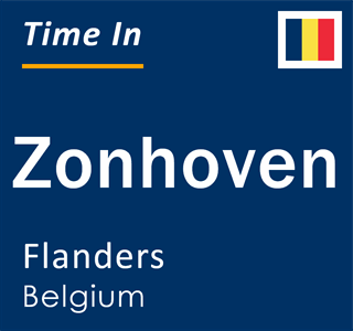 Current local time in Zonhoven, Flanders, Belgium