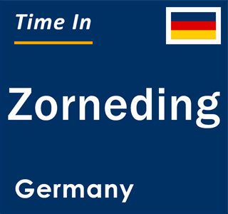 Current local time in Zorneding, Germany