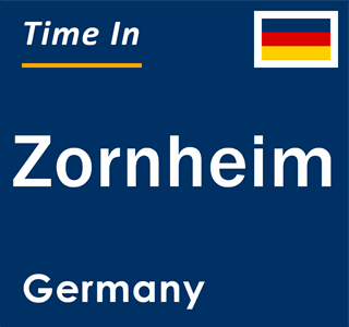 Current local time in Zornheim, Germany