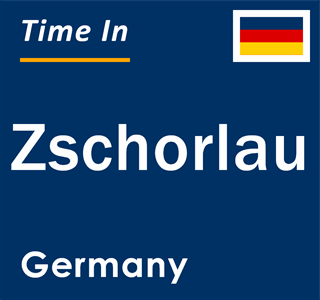 Current local time in Zschorlau, Germany