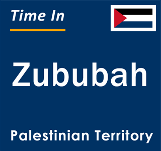 Current local time in Zububah, Palestinian Territory