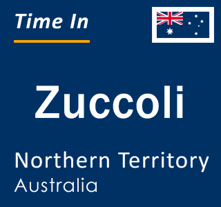 Current local time in Zuccoli, Northern Territory, Australia