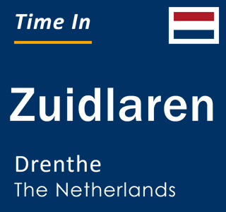 Current local time in Zuidlaren, Drenthe, The Netherlands