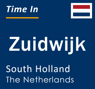 Current local time in Zuidwijk, South Holland, The Netherlands