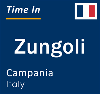 Current local time in Zungoli, Campania, Italy