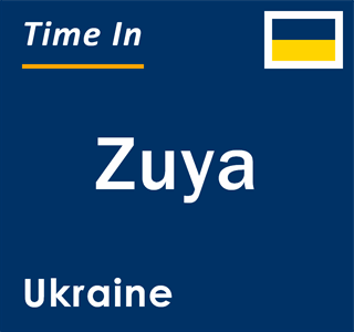 Current local time in Zuya, Ukraine