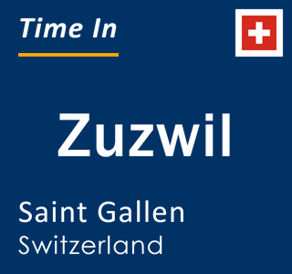Current local time in Zuzwil, Saint Gallen, Switzerland